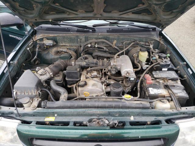 4TANL42N8YZ655281 - 2000 TOYOTA TACOMA GREEN photo 11