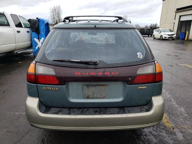 4S3BH675717640186 - 2001 SUBARU LEGACY OUTBACK AWP 青色 照片 6