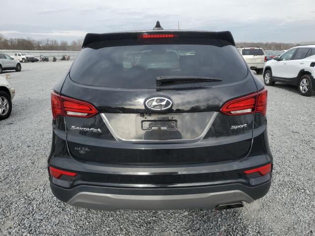 5XYZT3LB4HG379958 - 2017 HYUNDAI SANTA FE S BLACK photo 6