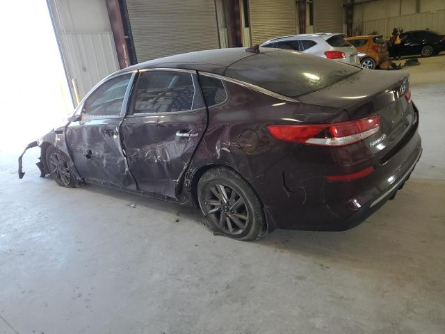 5XXGT4L37LG444711 - 2020 KIA OPTIMA LX MAROON photo 2