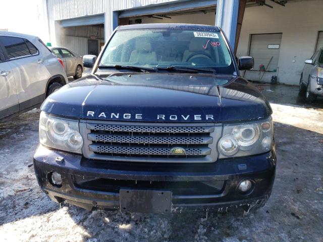 SALSK25428A127194 - 2008 LAND ROVER RANGE ROVE BLACK photo 5