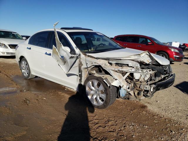 1HGCP36829A009444 - 2009 HONDA ACCORD EXL WHITE photo 4