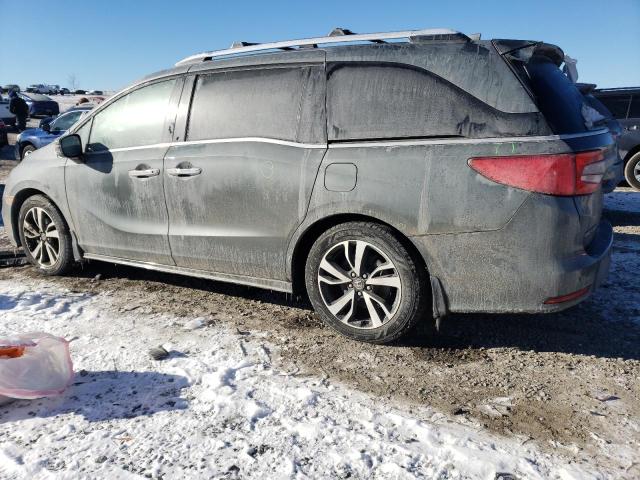 5FNRL6H99JB091874 - 2018 HONDA ODYSSEY ELITE Grafito foto 2