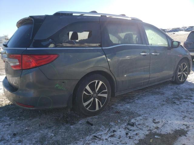 5FNRL6H99JB091874 - 2018 HONDA ODYSSEY ELITE Grafito foto 3