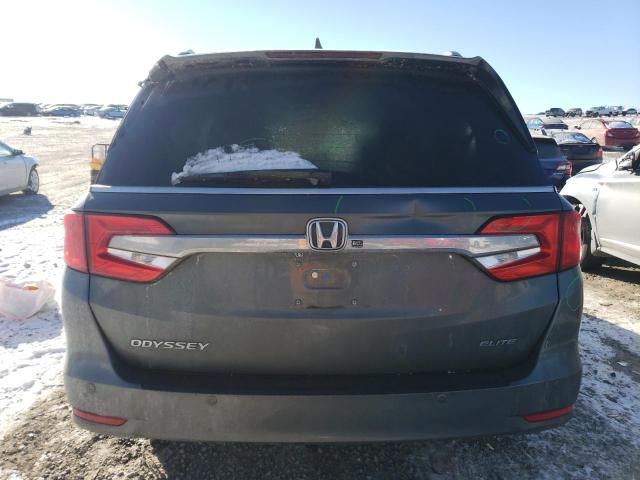5FNRL6H99JB091874 - 2018 HONDA ODYSSEY ELITE Grafito foto 6