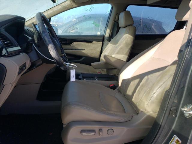5FNRL6H99JB091874 - 2018 HONDA ODYSSEY ELITE Grafito foto 7