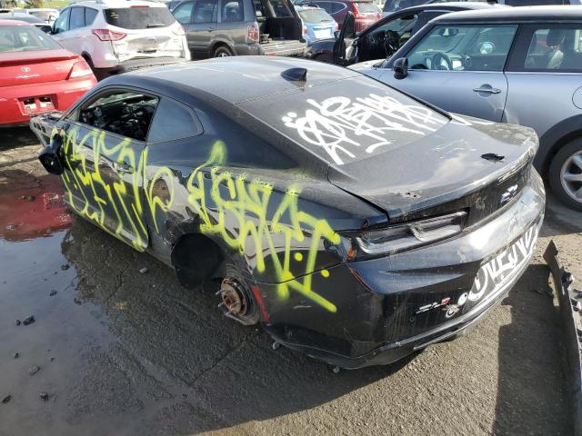 1G1FJ1R65J0170952 - 2018 CHEVROLET CAMARO ZL1 黑色 照片 2