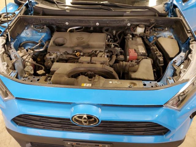 2T3F1RFVXMW225235 - 2021 TOYOTA RAV4 LE BLUE photo 11