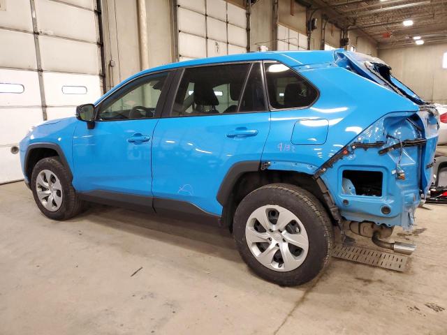 2T3F1RFVXMW225235 - 2021 TOYOTA RAV4 LE BLUE photo 2