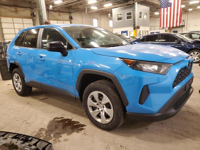 2T3F1RFVXMW225235 - 2021 TOYOTA RAV4 LE BLUE photo 4