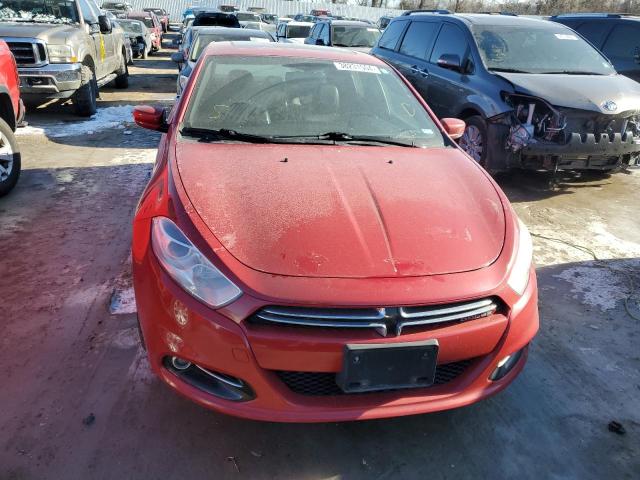 1C3CDFCA8DD214259 - 2013 DODGE DART LIMITED RED photo 5