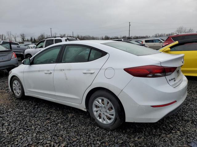 5NPD74LF4JH338803 - 2018 HYUNDAI ELANTRA SE WHITE photo 2