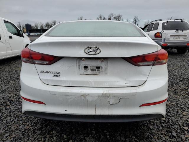 5NPD74LF4JH338803 - 2018 HYUNDAI ELANTRA SE WHITE photo 6