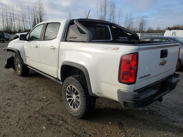 1GCPTEE19J1289797 - 2018 CHEVROLET COLORADO ZR2 WHITE photo 2