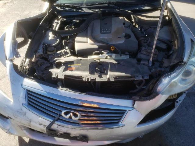 JN1CV6AP8BM302938 - 2011 INFINITI G37 BASE SILVER photo 11