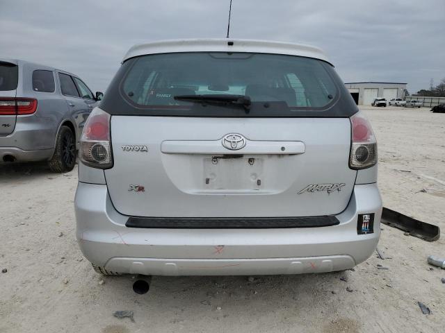 2T1KR32E35C382028 - 2005 TOYOTA COROLLA MA XR SILVER photo 6