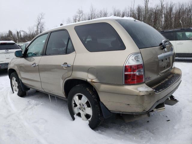 2HNYD18296H523650 - 2006 ACURA MDX GOLD photo 2