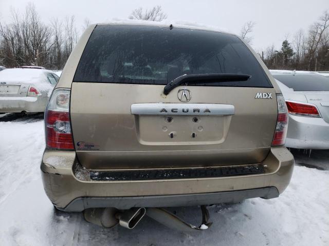 2HNYD18296H523650 - 2006 ACURA MDX GOLD photo 6