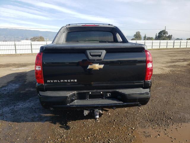 3GNEC12007G305530 - 2007 CHEVROLET AVALANCHE C1500 BLACK photo 6