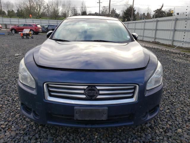 1N4AA5AP2EC492701 - 2014 NISSAN MAXIMA S BLUE photo 5