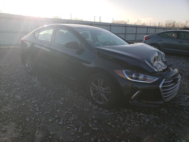 5NPD84LF4HH176517 - 2017 HYUNDAI ELANTRA SE BLACK photo 4