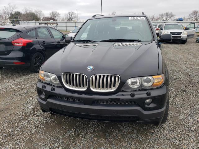 5UXFA93524LE81412 - 2004 BMW X5 4.8IS BLACK photo 5