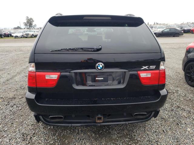 5UXFA93524LE81412 - 2004 BMW X5 4.8IS BLACK photo 6