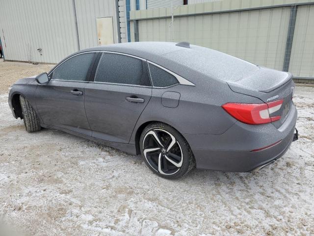 1HGCV1F30JA191423 - 2018 HONDA ACCORD SPORT GRAY photo 2