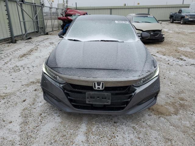 1HGCV1F30JA191423 - 2018 HONDA ACCORD SPORT GRAY photo 5