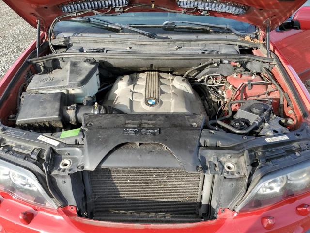5UXFA93584LE81558 - 2004 BMW X5 4.8IS RED photo 11