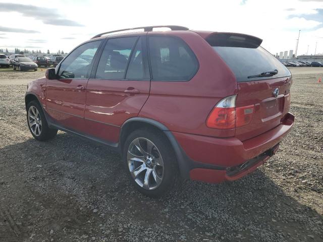 5UXFA93584LE81558 - 2004 BMW X5 4.8IS RED photo 2