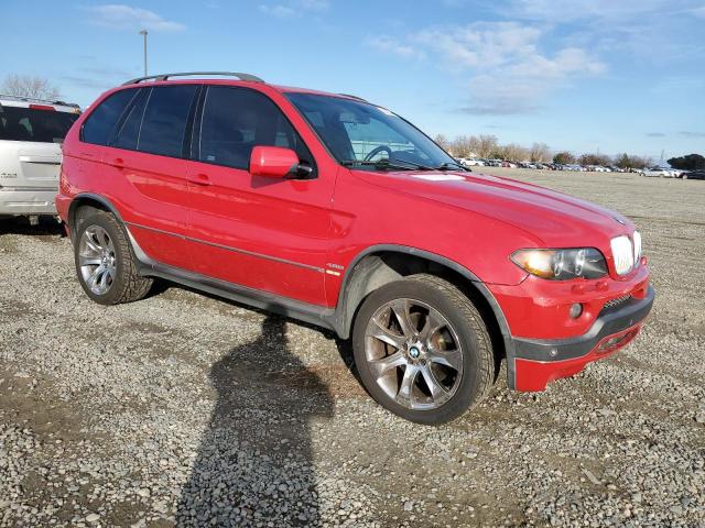 5UXFA93584LE81558 - 2004 BMW X5 4.8IS RED photo 4