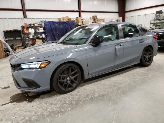 19XFL2H81NE013569 - 2022 HONDA CIVIC SPORT GRAY photo 1