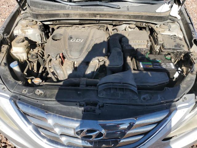 5NPEC4AC7BH284343 - 2011 HYUNDAI SONATA SE SILVER photo 11