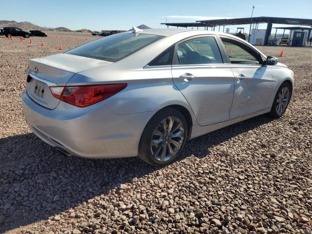 5NPEC4AC7BH284343 - 2011 HYUNDAI SONATA SE SILVER photo 3