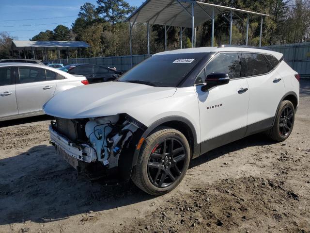 3GNKBCR41NS139930 - 2022 CHEVROLET BLAZER 2LT WHITE photo 1