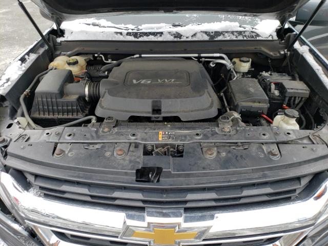 1GCGTCE31G1162573 - 2016 CHEVROLET COLORADO LT GRAY photo 11