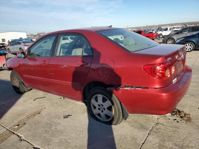 1NXBR32E66Z640901 - 2006 TOYOTA COROLLA CE RED photo 2