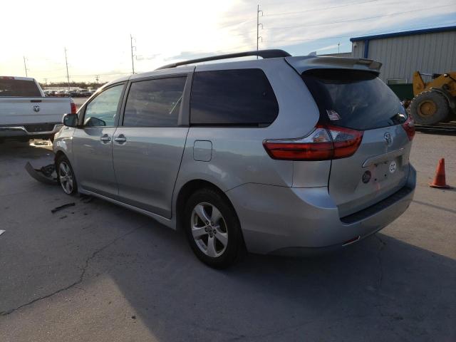 5TDKZ3DC0LS074248 - 2020 TOYOTA SIENNA LE SILVER photo 2