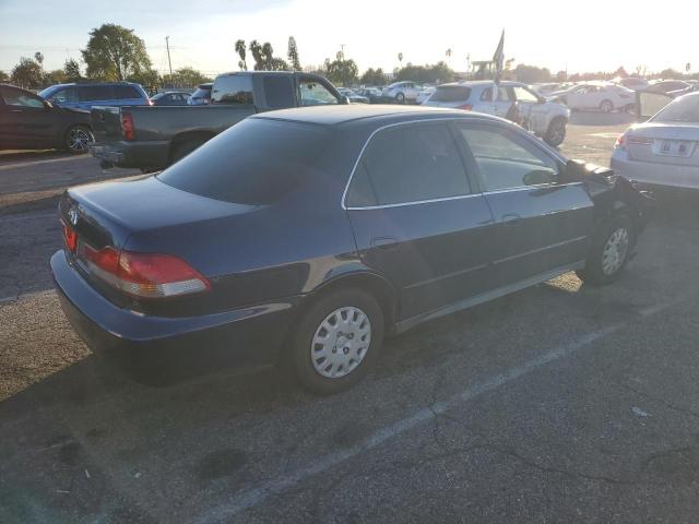 1HGCF86682A100416 - 2002 HONDA ACCORD VALUE BLUE photo 3