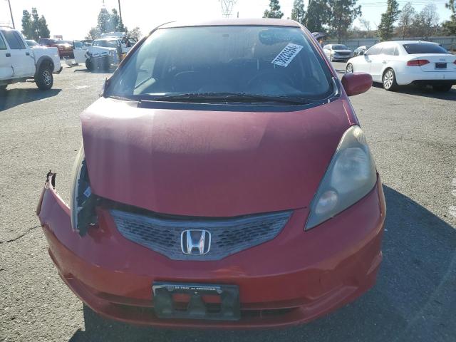 JHMGE8H32DC081440 - 2013 HONDA FIT RED photo 5