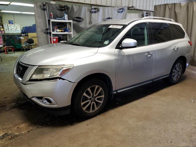 5N1AR2MM1EC616391 - 2014 NISSAN PATHFINDER S SILVER photo 1