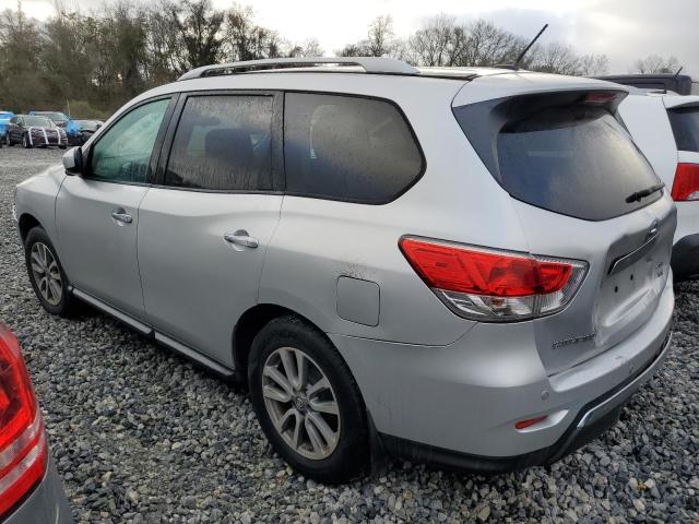 5N1AR2MM1EC616391 - 2014 NISSAN PATHFINDER S SILVER photo 2