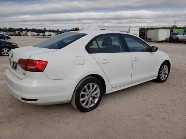 3VWD17AJ9FM260690 - 2015 VOLKSWAGEN JETTA SE WHITE photo 3