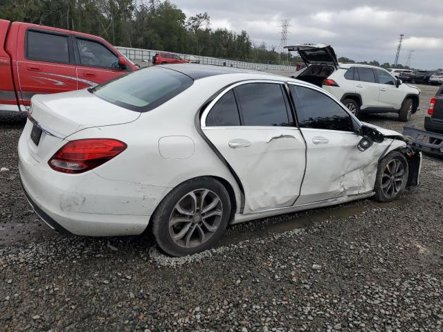 55SWF4JB0GU106569 - 2016 MERCEDES-BENZ C 300 WHITE photo 3