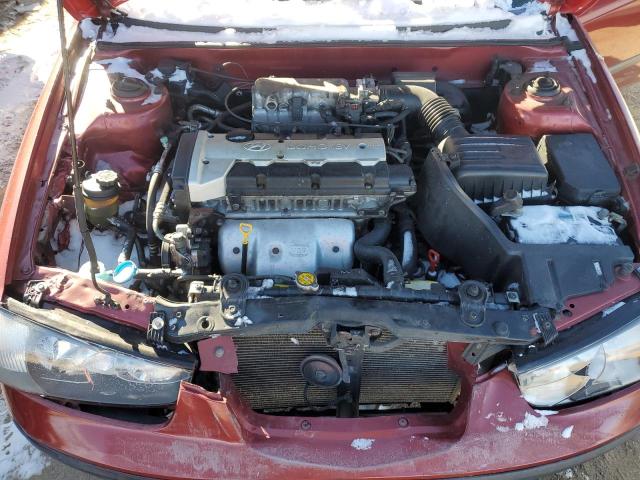 KMHDN55DX2U064291 - 2002 HYUNDAI ELANTRA GLS RED photo 11