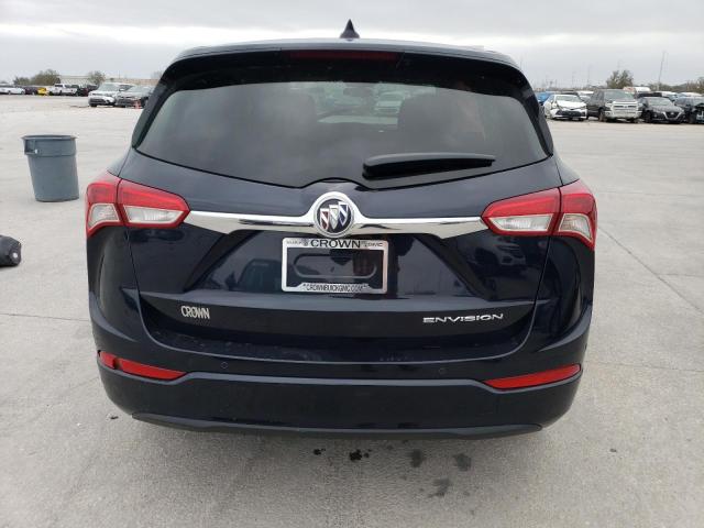 LRBFXBSA6LD210380 - 2020 BUICK ENVISION PREFERRED BLUE photo 6