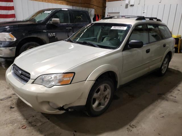 4S4BP61C577314742 - 2007 SUBARU LEGACY OUTBACK 2.5I CREAM photo 1