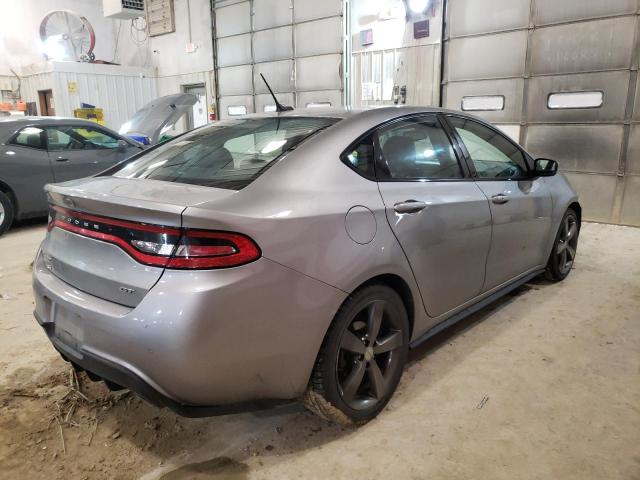 1C3CDFEB9ED918915 - 2014 DODGE DART GT GRAY photo 3