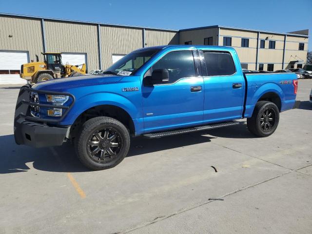 1FTEW1EP1GKF22005 - 2016 FORD F150 SUPERCREW BLUE photo 1